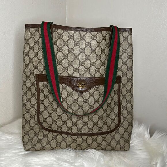 💯Authentic Gucci Tote Bag with Cherryline 🍀 - Picture 1 of 16